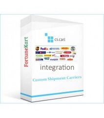 Customized Shipment Carriers Tracking CS-Cart