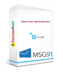 MSG91 Order SMS Notification Add-on For Cs-Cart