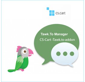 Tawk live chat addon For CS-Cart